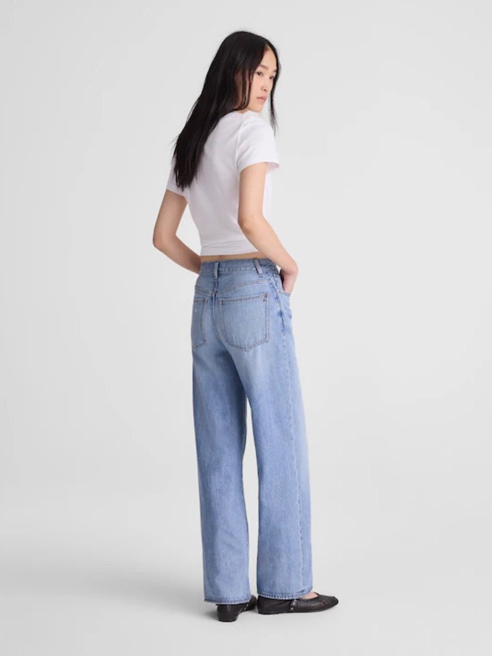 Madewell The Perfect Vintage Wide-Leg Jean Airy Denim Northridge Wash Size 31 - Picture 4 of 14